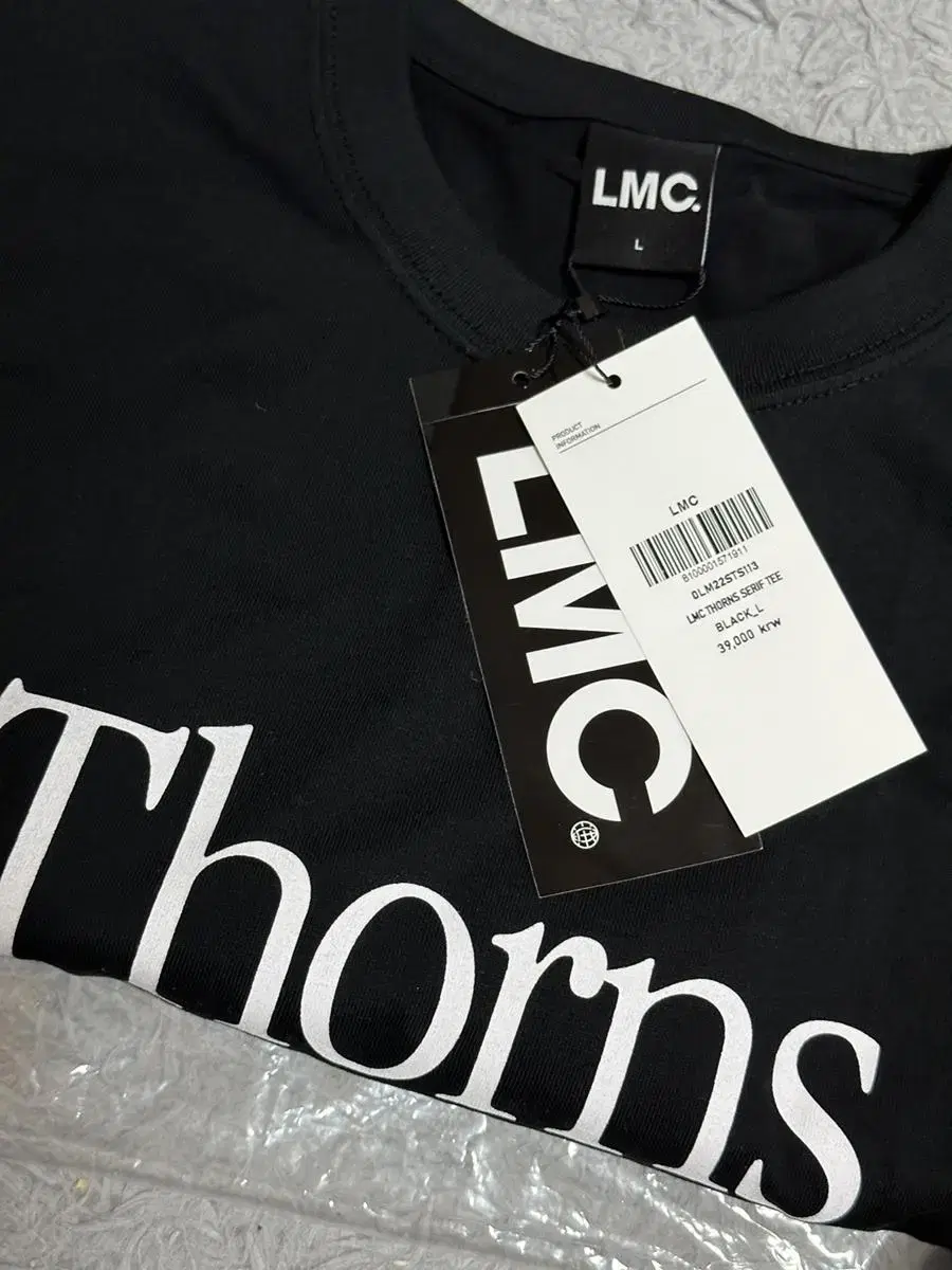 Lmc thorns 오버핏반팔 L